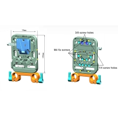 V-Mount Battery Plate