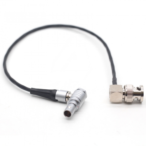 0.5m ARR mini recorder and camera time code synchronization cable, 0B5 pin to BNC, mini time code cable