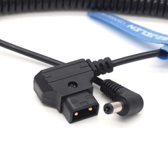 0.35-0.5m 12V D-Tap to DC2.5 Power Coiled Cable for Monitor