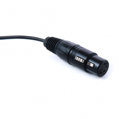 53cm D-Tap to 4 Pin XLR Female Power Cable