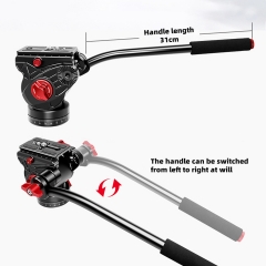 Fluid head with damper 4kg Payload