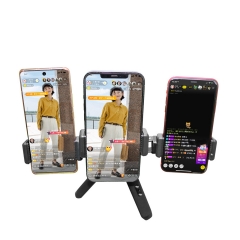 Three-Position Smartphone Live Broadcast Clamp Bracket