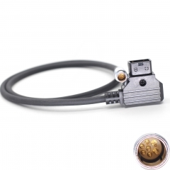 60cm 7 Pin to D-Tap Power Cable for ARRI cforce RF Wireless Follow Focus Motor cmotion cPRO