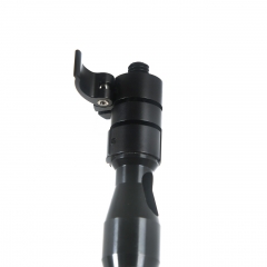 Microphone Boompole Quick Release System with 1/4