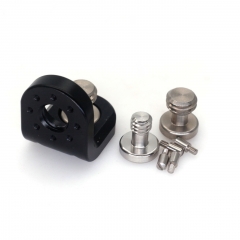 AR51 90° Support Bracket with Thread Hole& Locating Hole*8 with Screws for Mounting Wireless Transmitter/Monitor