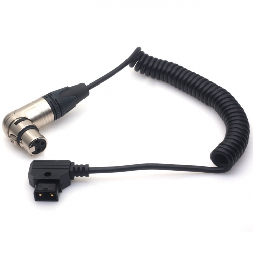 AR49 0.35-0.5m D-TAP to NEUTRIK XLR 3 Pin Female Power Cable for SmallHD Cine 24