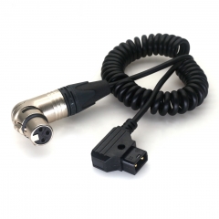 AR49 0.35-0.5m D-TAP to NEUTRIK XLR 3 Pin Female Power Cable for SmallHD Cine 24