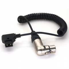 AR49 0.35-0.5m D-TAP to NEUTRIK XLR 3 Pin Female Power Cable for SmallHD Cine 24