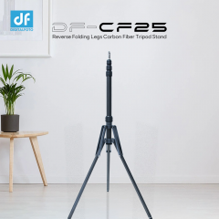 DF-CF25 Reversing Folding Legs Carbon Fiber Tripod Stand