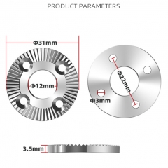 φ31mm Stainless Steel ARRI Gear