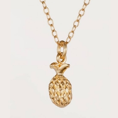 Wholesale Jewelry 925 Sterling Silver Pineapple Necklace