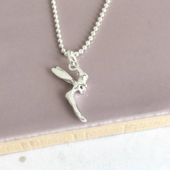 Sterling Silver Fairy Necklace Wholesale Jewelry