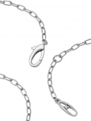 Veritas Sterling Silver & Cubic Zirconia Cross Pendant Necklace