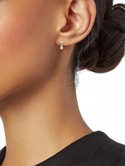 18K Gold Vermeil & Cubic Zirconia Baby Angelina Stud Earrings