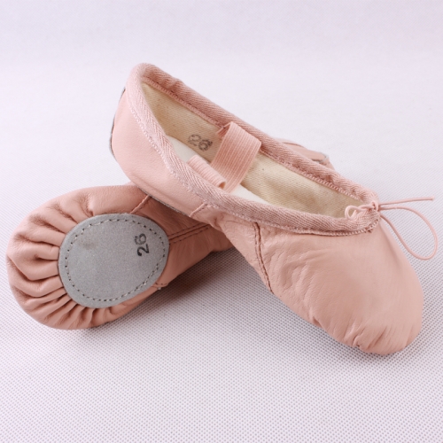 Pig Skin Split Sole Ballet Shoes