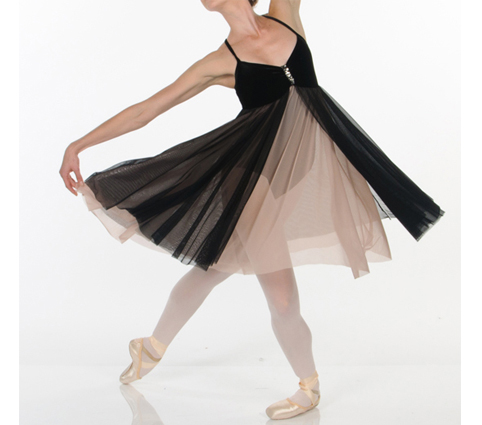 Adult Camisole Ballet Dress Black