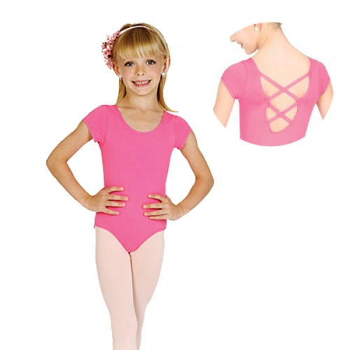 Child Short Sleeve Leotard