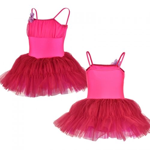 Child Short Sleeve Tutu Costume