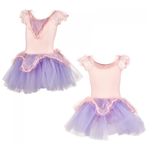 Child Short Sleeve Tutu Costume