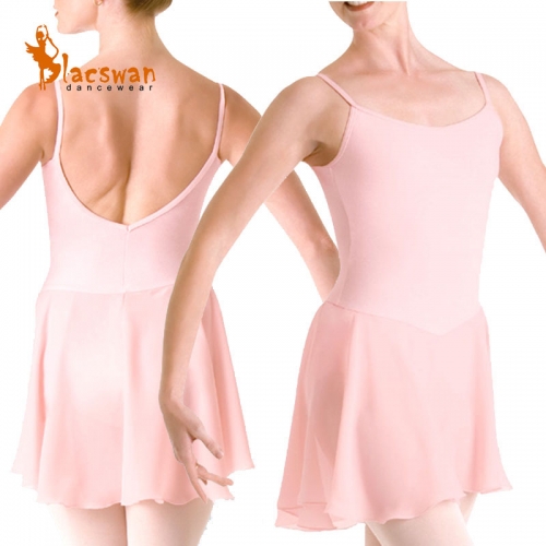 Adult Camisole Chiffon Skirted Leotard