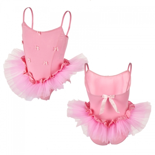 Child Bowknot Camisole Tutu