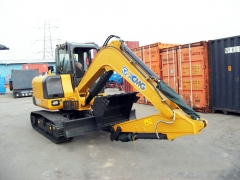 On January 18th，Two Units XCMG XE60CA excavator to Ghana