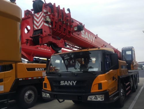 SANY TRUCK CRANE SEND TO Uganda