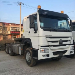 Sinotruk HOWO 8X4 dump truck and truck head shipped to Ghana