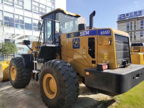 SEM -CAT 636D 655D WHEEL LOADER WITH CHEAP PRICE