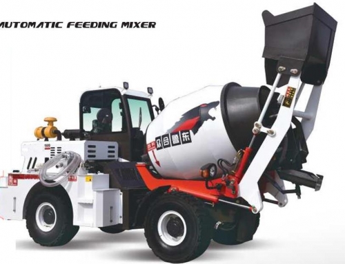 1m3-5m3 self mini concrete mixer truck for sale