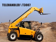 Mafal 3t 4X4 Telehandler Telescopic Loader forklift with 7m Lift Height