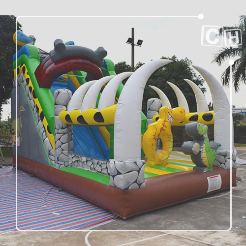 inflatable slide