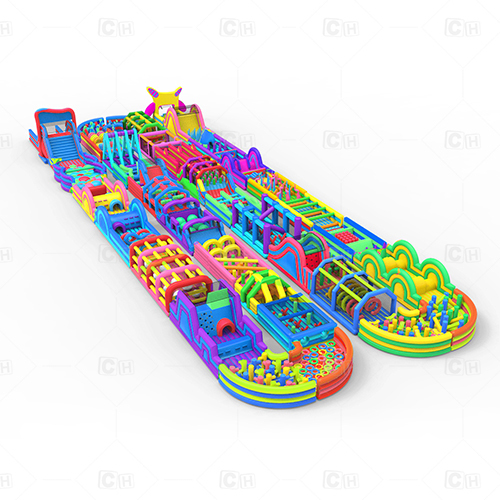 CH Insane Inflatable Obstacle Course Games For Event