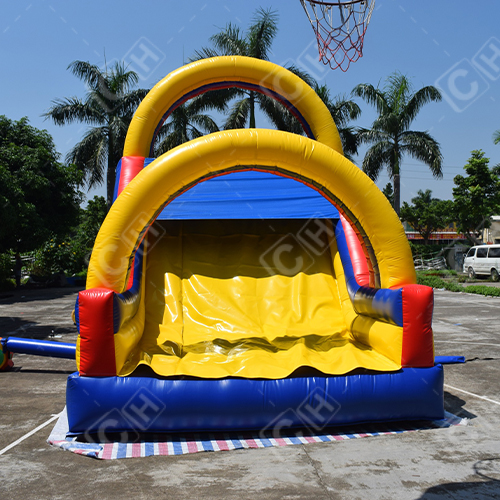 CH Commercial Good Quality Inflatable Obstacle Course With Jumping Bounce House Obstacle Course Combo Dry Slide For Party Business