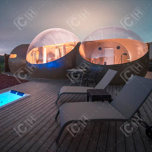 CH Outdoor Commercial Bubble House Hotel Inflatable Bubble Tent House For Vacation