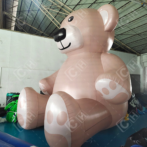 CH Cute Doll Inflated Brown Bear Giant Inflatable Brown Bear For The Festival