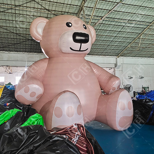 CH Cute Doll Inflated Brown Bear Giant Inflatable Brown Bear For The Festival