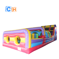 CH Commercial Bounce House Adult Game Obstacle Course Kids Sports Activities Cheap Inflatable Obstacle Course