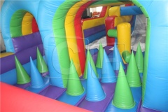 CH Commercial Bounce House Adult Game Obstacle Course Kids Sports Activities Cheap Inflatable Obstacle Course