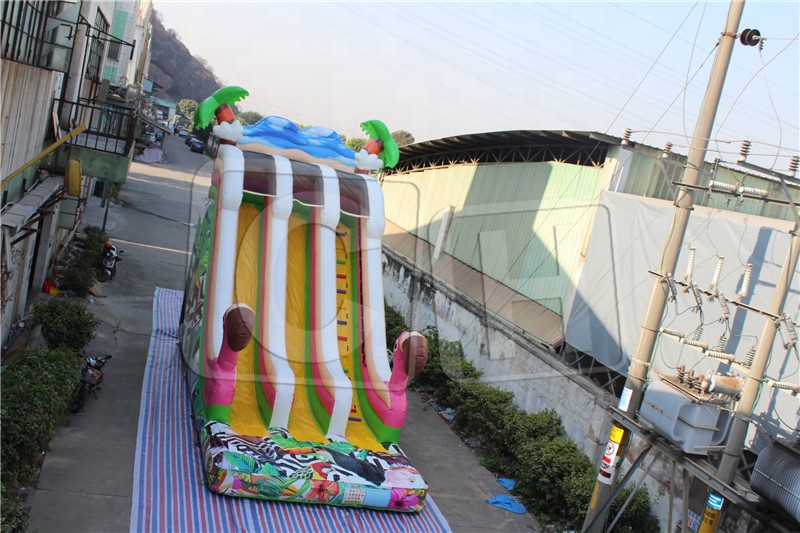 CH Hot Sale Inflatable Dry Slide,Outdoor And Indoor Inflatable Slide Jumping Castle,Beautiful Commercial Inflatable Slide For Party