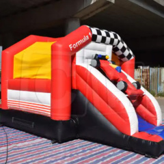 CH Commercial Good Quality Module Dry Combo Dry Slide Inflatable Bounce Jumper Castle Slide With Combo For Wet And Dry Use Party