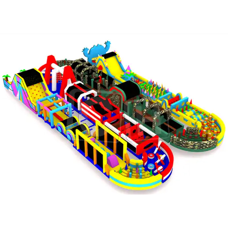 CH New Arrival Inflatable Monster Obstacle Course For Competition,Inflatable 5K Obstacle For Adult