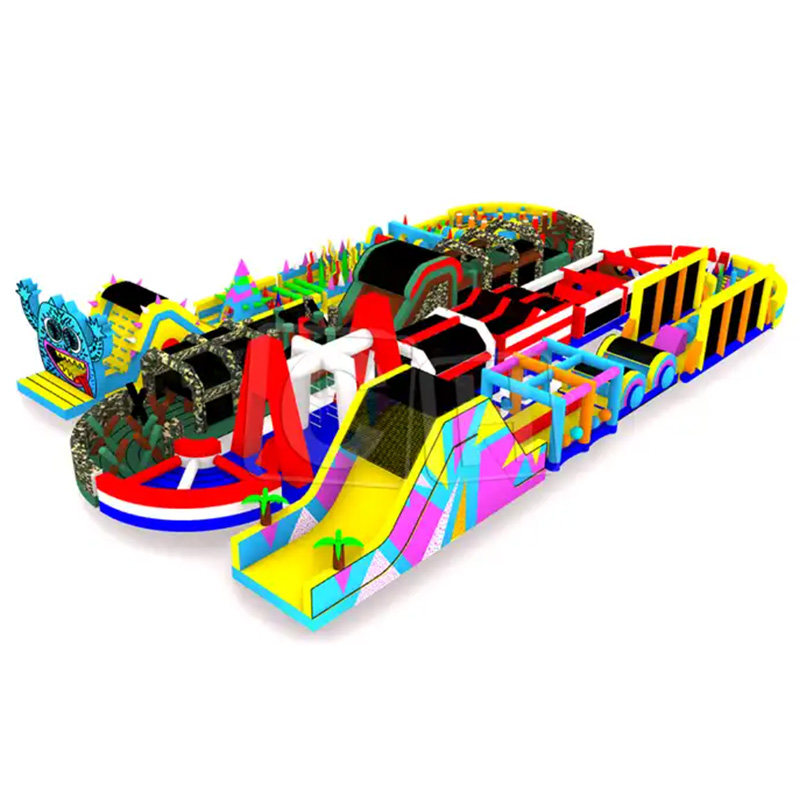 CH New Arrival Inflatable Monster Obstacle Course For Competition,Inflatable 5K Obstacle For Adult