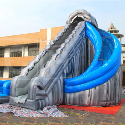 CH Commercial Popular Customized Inflatable Park Water Slide Adult Size Inflatable Water Sides With Pool For Sale