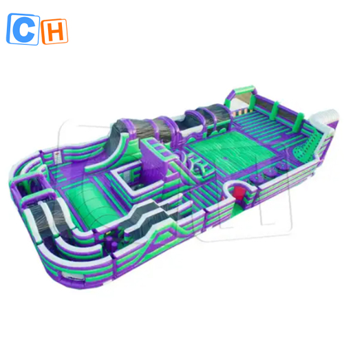 CH 2023 New Design Commercial Playground Customized Jumping Theme Park Adult Jumper Giant Inflatable Amusement Park For Sale