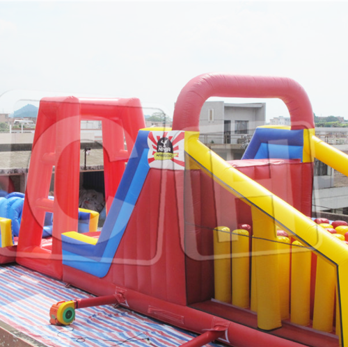 CH Large Ball Inflatable Obstacle Course For Sale,Inflatable Bouncy Obstacle For Adult