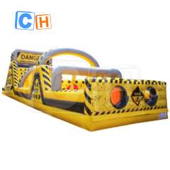 CH Sport Game Outdoor Inflatable Obstacle Course Kids Play Game Popular Jumping Bouncer Game Inflatable Obstacle Course