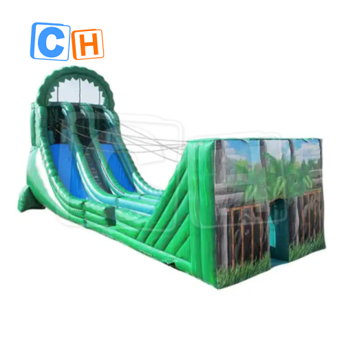 CH Commercial High Quality Inflatable Zipper Line For Rent,Hot Selling Line Zip Line Inflatable Water Zipper Slide Adult