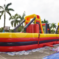 CH Commerical Inflatable Course Obstacle Inflatable Obstacle Course Racing Game For Sale