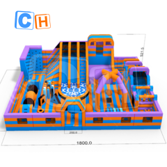 CH Giant Inflatable Indoor Large Inflatable Bouncer Amusement Park Inflatable Amusement Theme Park For Children